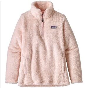 Patagonia Los Gatos quater zip fleece blush color size large